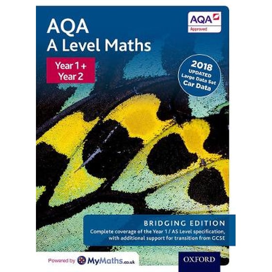 AQA A Level Maths: Year 1 and 2: Bridging Edition image 0