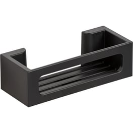Ράφι Μπάνιου Wenko Πλαστικό 30x12x8.5cm - Μαύρο