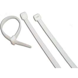 Δεματικά Καλωδίων (cable Ties)7.5*400mm 25 Τεμάχια Λευκά 365-133 Commel