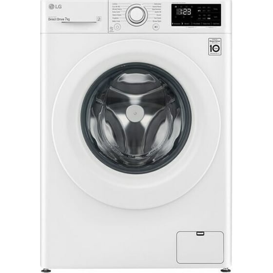 LG F2WV3S7N3E Slim 7 kg 1.200 Στροφές Λευκό Πλυντήριο Ρούχων image 0