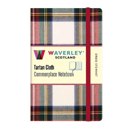 Waverley Dress Stewart Tartan cloth pocket notebook image 0