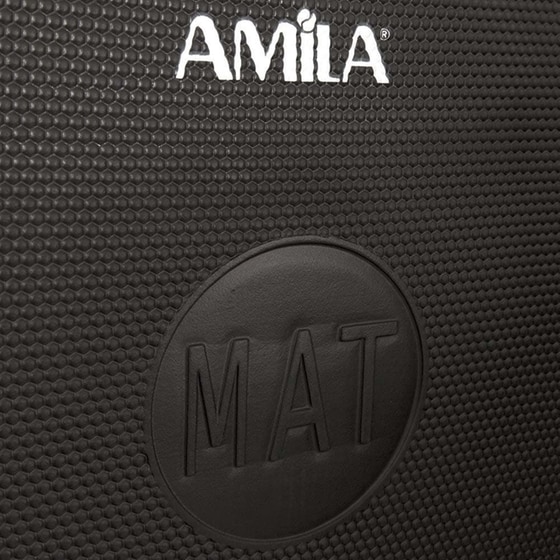 Στρώμα Γυμναστικής Amila από EVA 139x60 cm - Μαύρο image 1