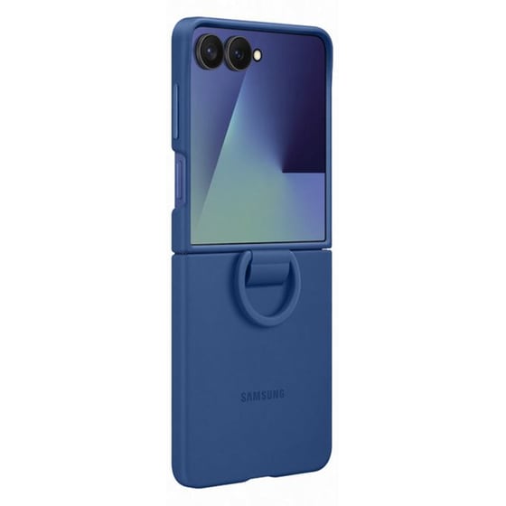 Θήκη Samsung Galaxy Z Flip7 - Samsung Ring Silicone Case - Blue image 4