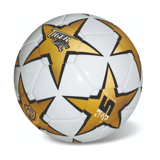 Μπάλα Ποδοσφαίρου Tiger Star Χρυσό Αστέρι 35/724 Size 5 Δερματίνη image 0
