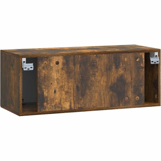 Επιτοίχιο Έπιπλο Τηλεόρασης VidaXL 78.5x31x30 cm - Γκρι image 7