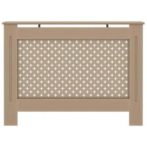 Vidaxl Κάλυμμα Καλοριφέρ 112 X 19 X 81 Εκ. Από Mdf image 3
