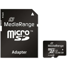 Mediarange MR946 MicroSDXC 256 GB Class 10 με αντάπτορα