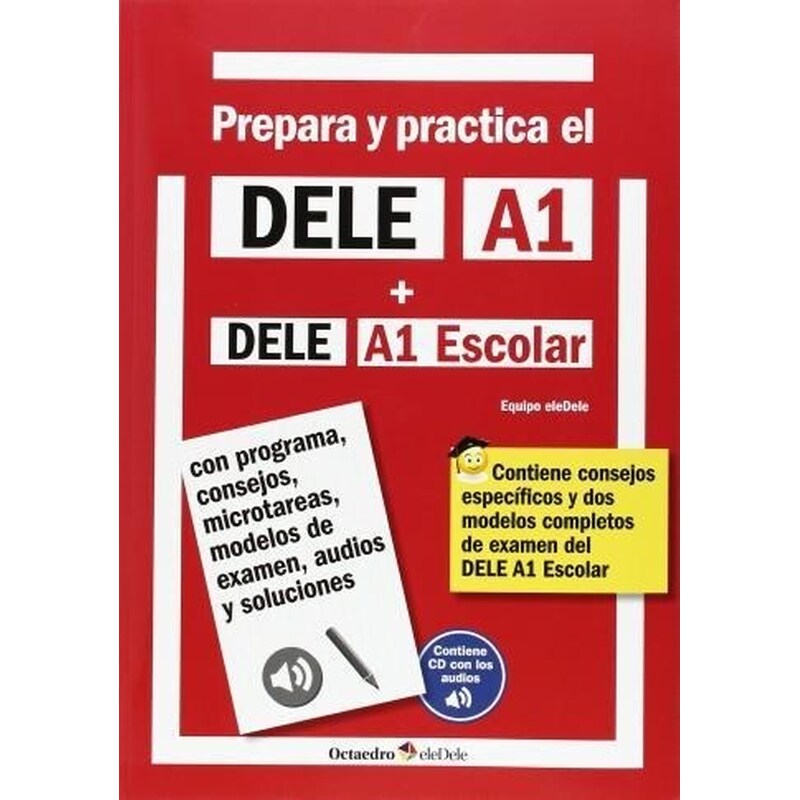 Dele a1. Preparacion dele escolar a1. Preparacion dele a1 - claves. Preparacion dele a1 libro + CD.