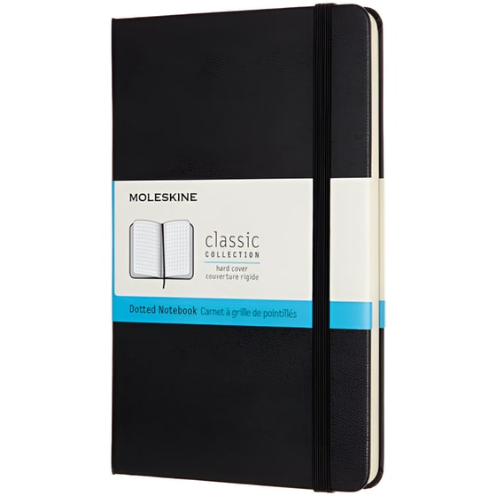 Σημειωματάριο Moleskine με Τελείες Large Μαύρο (1 Τεμάχιο) image 0