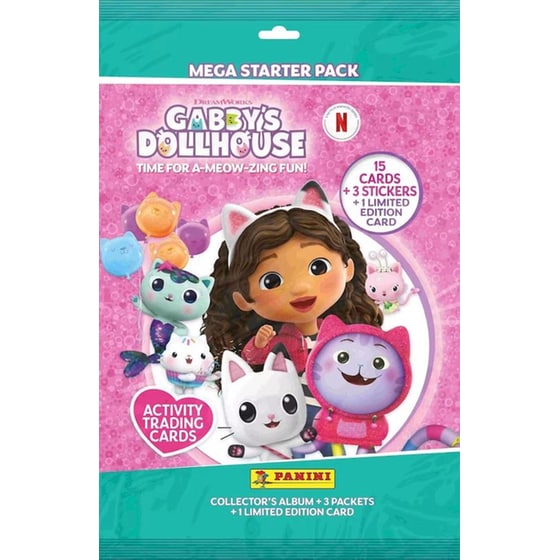 Panini Κάρτες Gabby's Dollhouse Starter Pack με Άλμπουμ (PA.AL.GD.225) image 0