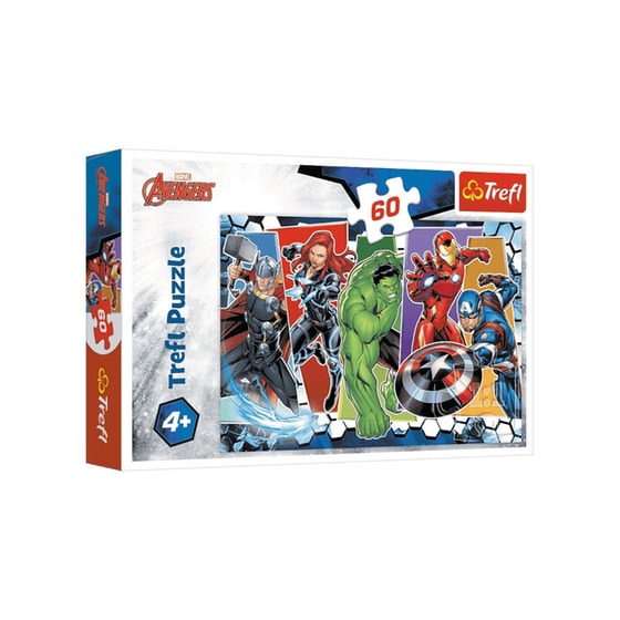 Παιδικό&nbsp;Παζλ&nbsp;Trefl&nbsp;The&nbsp;Avengers&nbsp;(60&nbsp;Κομμάτια) image 0