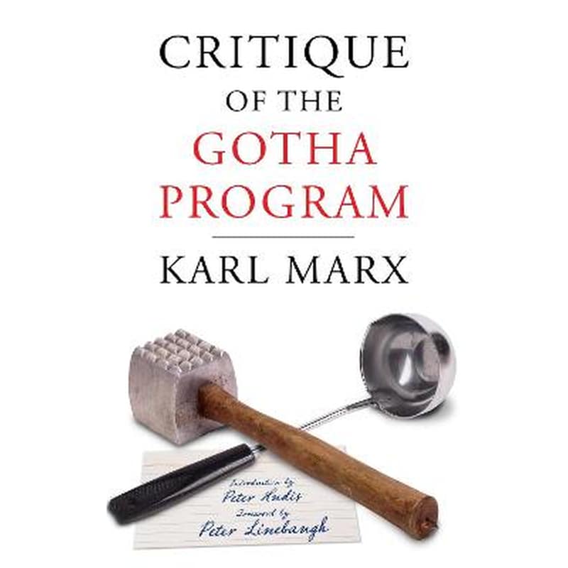 Critique Of The Gotha Program