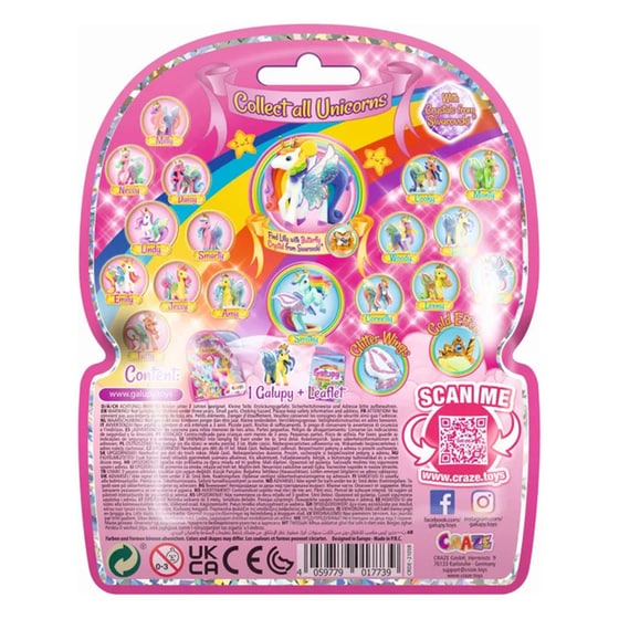 Φιγούρα Έκπληξη Unicorn Galupy (9cm) image 2