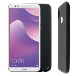 Θήκη Huawei Y7 2018/Y7 Prime 2018 - Volte-Tel Silicon TPU - Black