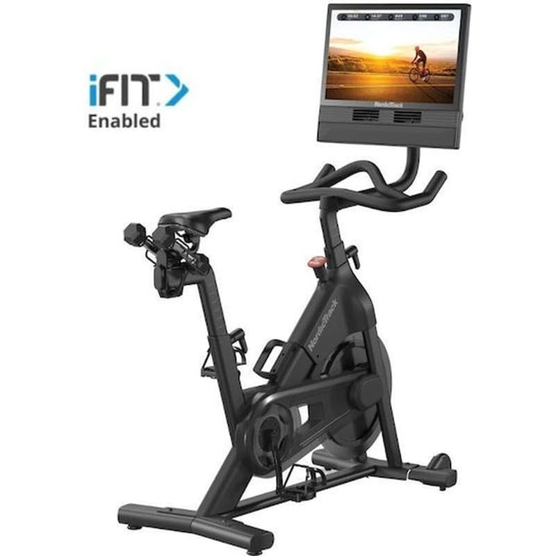 NORDICTRACK Όρθιο Ποδήλατο Γυμναστικής NORDICTRACK S24 04-470-062 Μαγνητικό με Ροδάκια Μαύρο