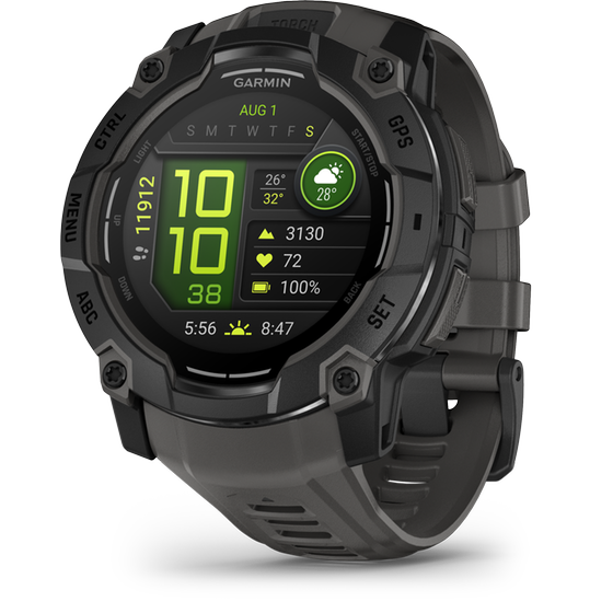 Smartwatch Garmin Instinct 3 Amoled 50mm - Black with Charcoal image 2