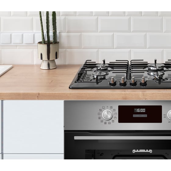 OMNYS OV7011DPIN 70 Lt Inox Εντοιχιζόμενος Φούρνος Άνω Πάγκου image 1