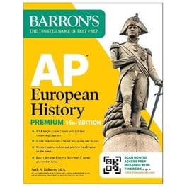AP European History Premium, Fifteenth Edition: Prep Book with 5 Practice Tests + Comprehensive Review + Online Practice (2027)