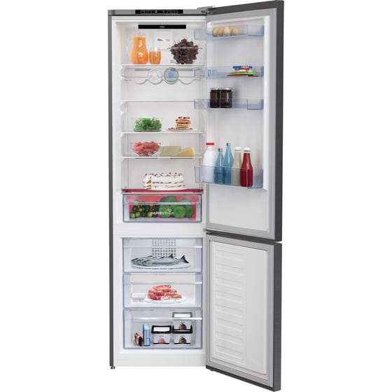 BEKO RCNA406I40XBRN Total No Frost 362 Lt Μαύρο Ψυγειοκαταψύκτης image 5