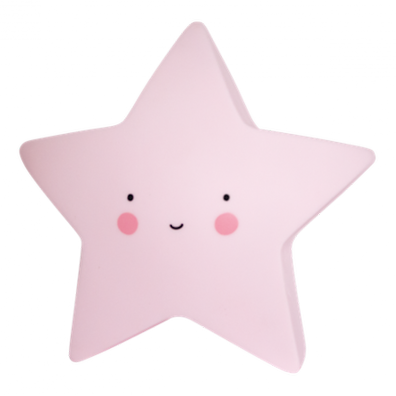 A LITTLE LOVELY COMPANY A Little Lovely Φωτάκι Νυκτός Mini Star Light Pink