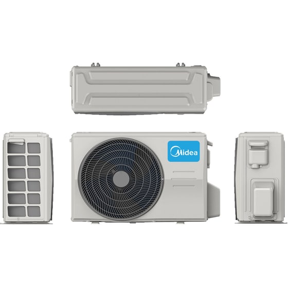 Κλιματιστικό Inverter MIDEA AG-12NXD0-I/X1-12N8D0-O 12000 BTU A++/A+ με Ιονιστή image 2