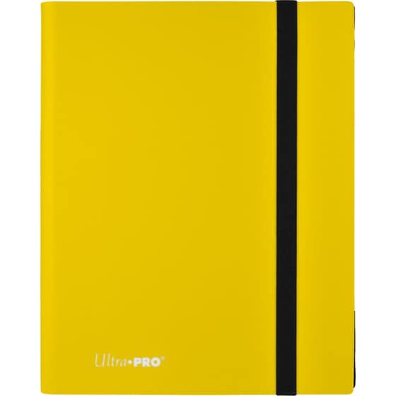 Ultra Pro Binder Eclipse Lemon Yellow 9 pockets image 0