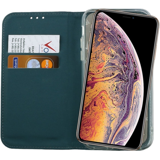 Θήκη Apple iPhone XS Max - Volte-tel Pocket Magnet Book Stand - Blue image 1