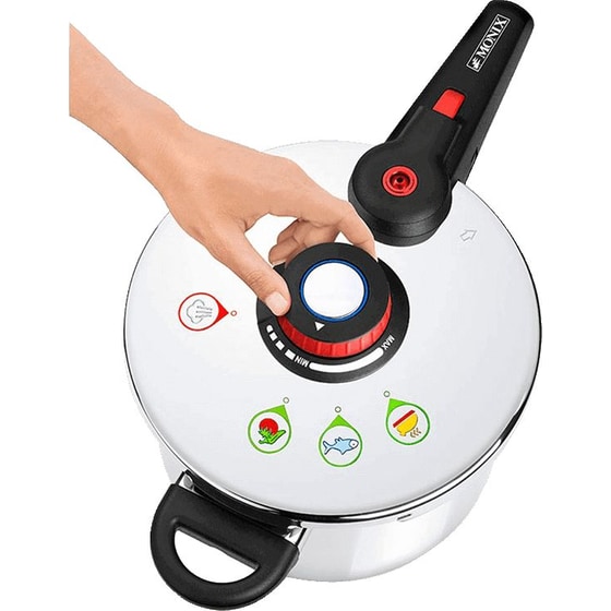 Χύτρα Ταχύτητας MONIX Selecta 9 L Inox image 3