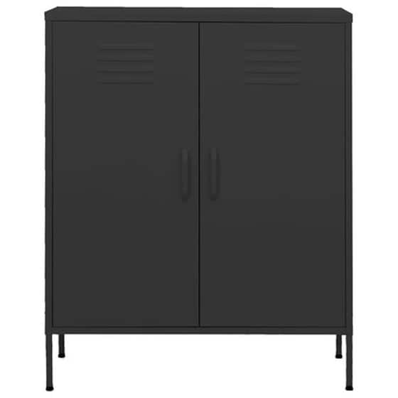 Ντουλάπι Γραφείου VidaXL από Ατσάλι 80x35x101.5 cm - Ανθρακί image 5