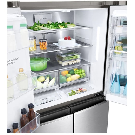 Ψυγείο Ντουλάπα LG GMX945NS9F Total No Frost 638 Lt με InstaView, Door-in-Door®, NatureFRESH™ και UV Nano - Inox image 9
