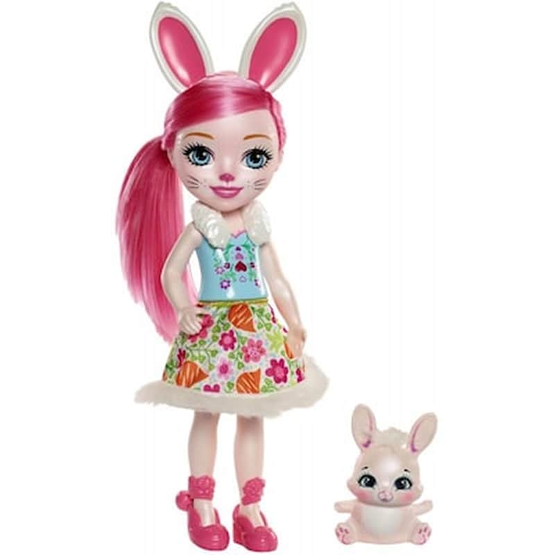 Enchantimals Μεγάλη Κούκλα – 3 Σχέδια – Frh52 Bree Bunny Με Twist