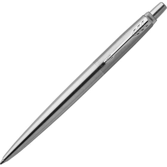 Στυλό Διαρκείας Parker Jotter XL Monochrome Stainless Steel Medium 1.0 mm σε Κουτί Μπλε image 0