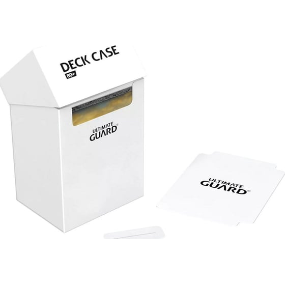 Ultimate Guard Deck Case 80+ Standard Size White image 1