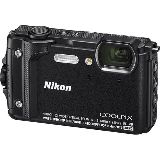 Compact Nikon Coolpix W300 Αδιάβροχη Holiday Kit - Μαύρο image 2