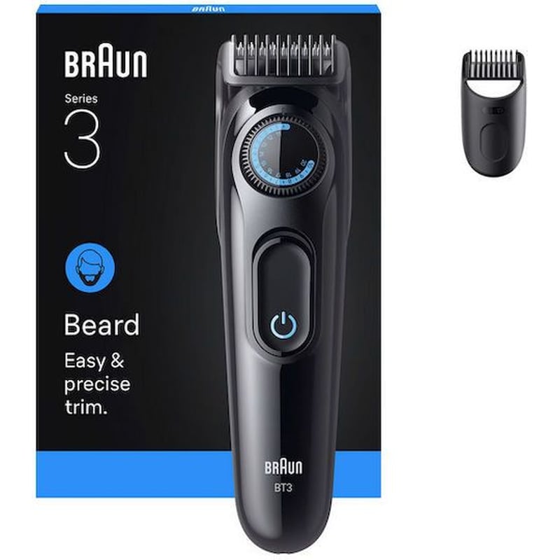 BRAUN BT3500 Series 3 Σετ Περιποίησης Μαύρο