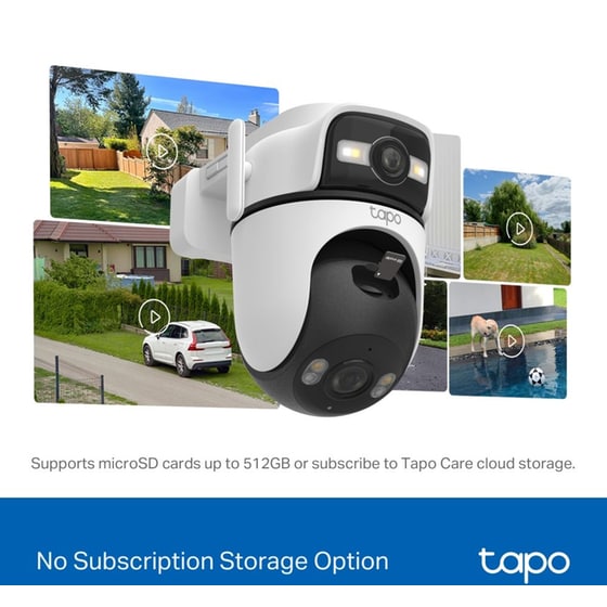 Ασύρματη IP Camera TP-Link Tapo C545D 2K με WiFi & Ανίχνευση κίνησης image 9