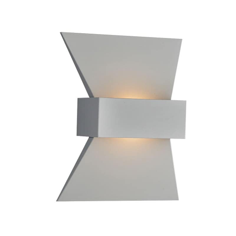 ACA DECOR Απλίκα Τοίχου Led Aca Elegant Zd81166ledgy από Αλουμίνιο 16x7x20 cm - Γκρι