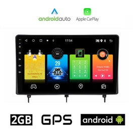OEM Ηχοσύστημα Αυτοκινήτου Honda Civic (2022-) Οθόνη αφής 10'' Android 32GB+2GB Μαύρο