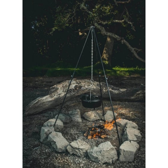 Μαντεμένια Γάστρα Dutch Oven THE WINDMILL TWM011 8.5 L Μαύρο image 3
