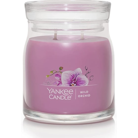 Κερί Yankee Candle Signature Medium Jar Wild Orchid image 0