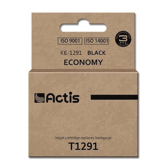 Epson Actis Ink T1291 Μαύρο Μελάνι Εκτυπωτή Ke-1291 image 0