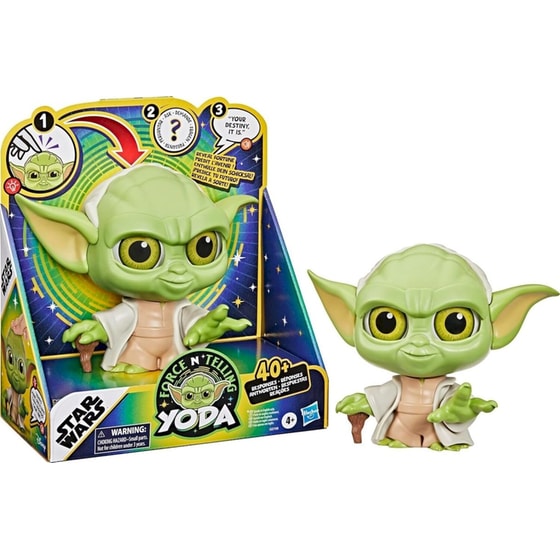 Hasbro Διαδραστική Φιγούρα με Ομιλία Star Wars Force N' Telling Yoda (G0708) image 1