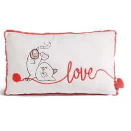 NICI Λούτρινο Μαξιλάρι Rectangular Cushion Cat Love Cat 43x25 cm