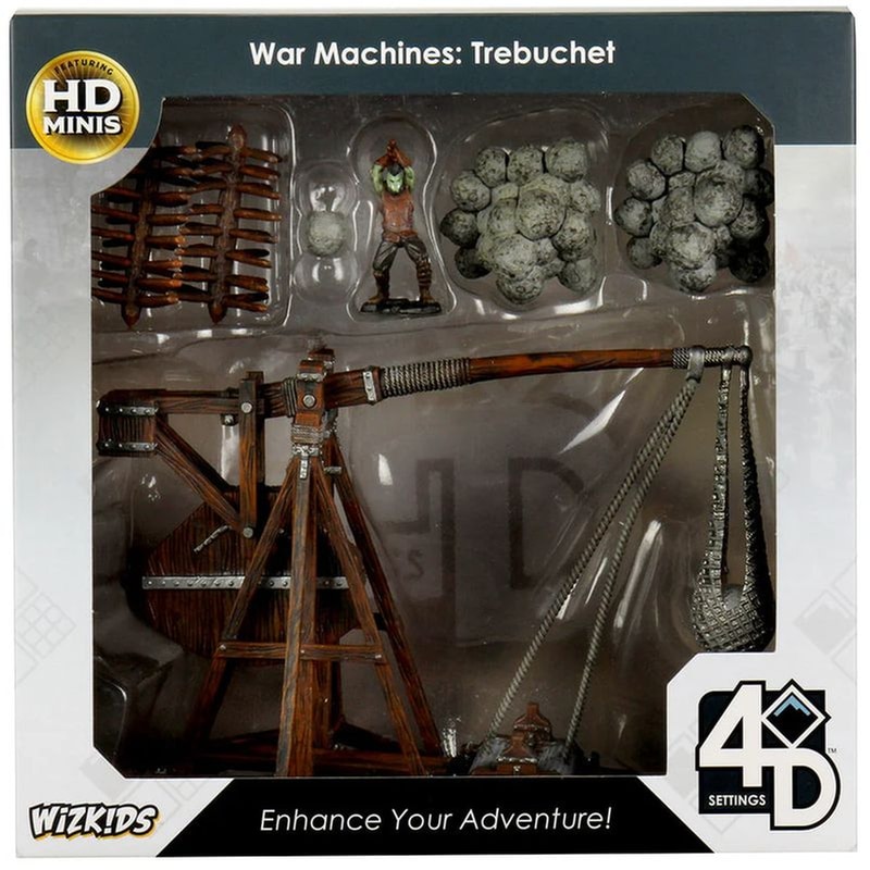 WIZKIDS 4d Settings: War Machines- Trebuchet WIZKIDS
