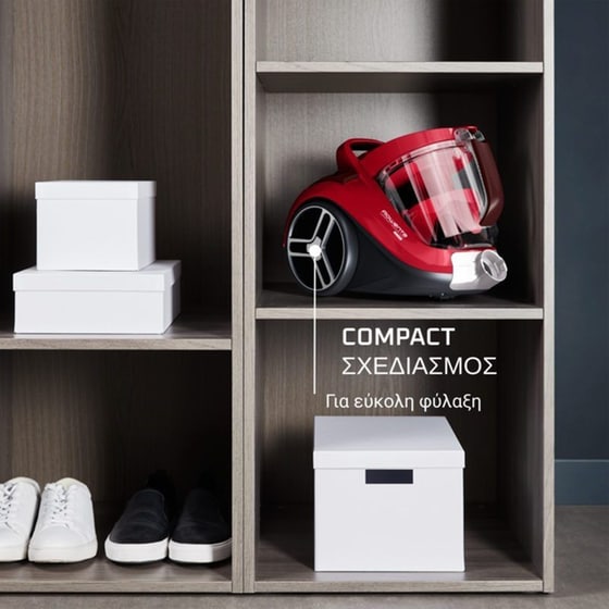 ROWENTA RO4B13 900 W με Κάδο 2.5 L Κόκκινο Ηλεκτρική Σκούπα image 4