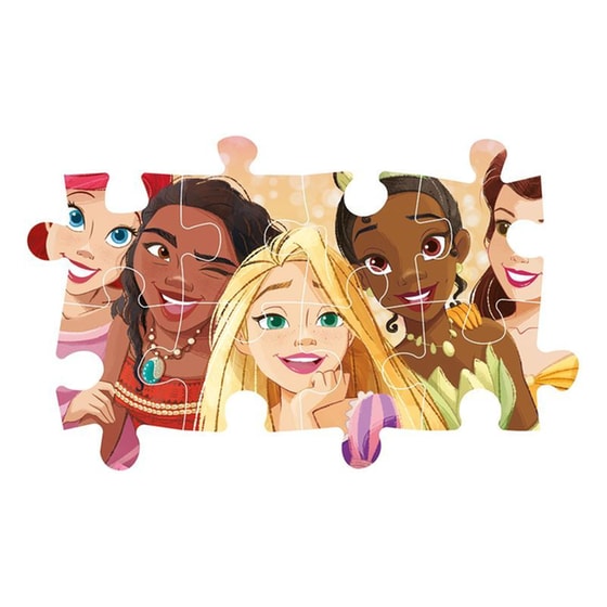 Παιδικό Παζλ Clementoni Maxi Supercolor Disney Πριγκίπισσες (24 Κομμάτια) image 6
