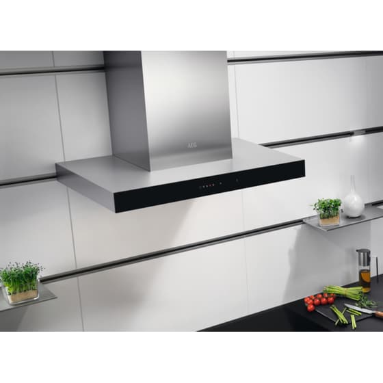 AEG DBE5660HB 59.8cm Inox Απορροφητήρας Καμινάδα Τζάκι image 6