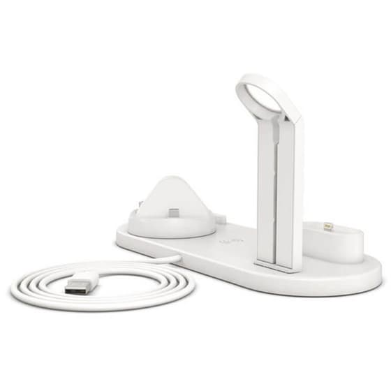 Ασύρματος Φορτιστής Andowl Qi Pad Q-L023 - Λευκό image 1