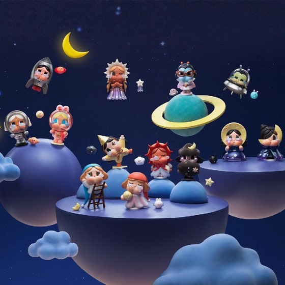Φιγούρα Pop Mart Cry Baby Crying to the Moon Series Blind Box image 1