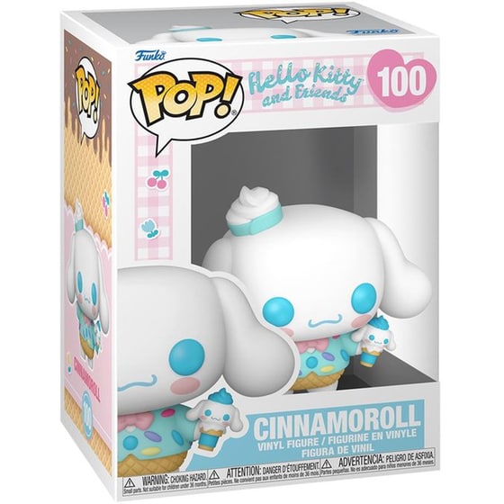 Funko Pop! Sanrio: Hello Kitty and Friends - Cinnamoroll (Ice Cream) #100 Vinyl Figure image 1